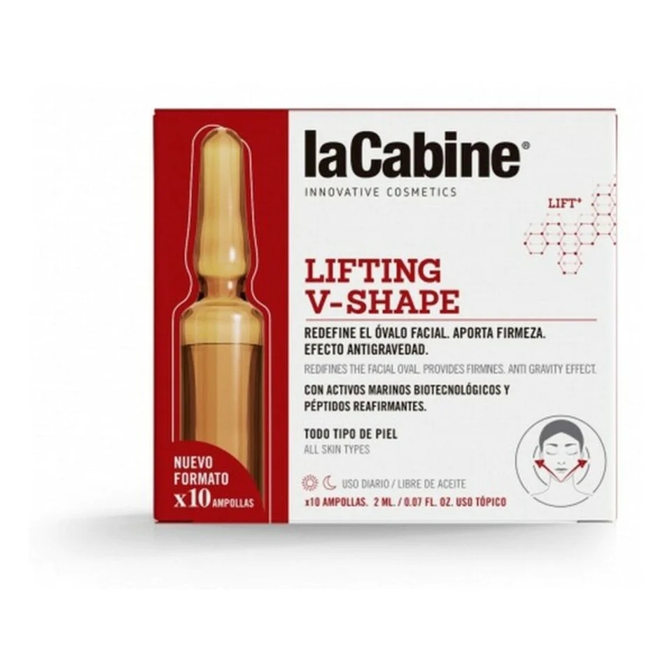 Ampoules Lifting V-Shape laCabine Ampollas Lifting Shape (10 x 2 ml) #ampoules #antiwrinkle #facial #beauty #laCabine