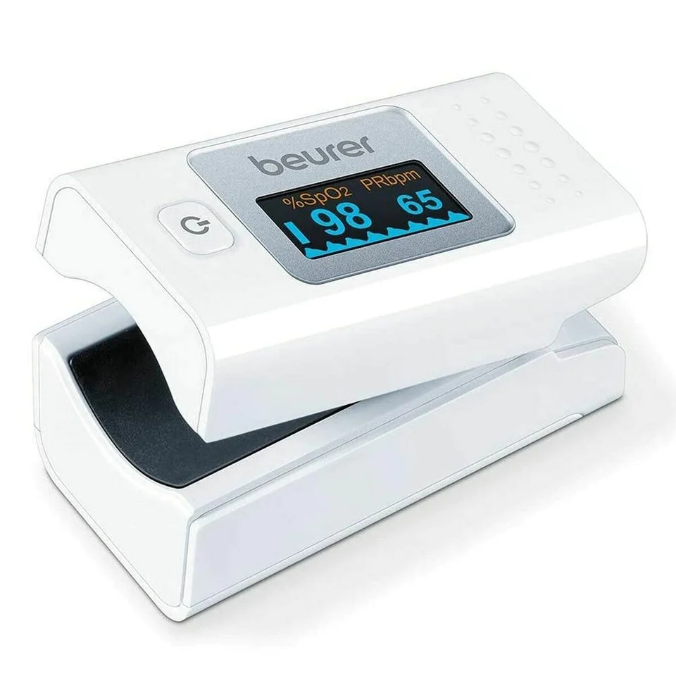 Oxymeter with Pulse Beurer PO35 White #oxymeter #blood #Beurer #health #pulse #wellness